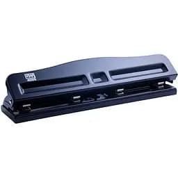 Дырокол Buromax металлический 4 отверстий до 10 листов черный (BM.4095)