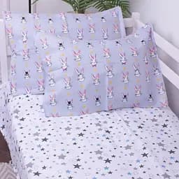 Наволочка MirSon Kids Time 17-0527 Bunnies Бязь різнокольорова