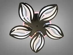 Світлодіодна люстра Diasha 8092/5BHR LED 3color dimmer - мініатюра 2