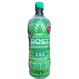 Органо-мінеральне добриво Rost Концентрат 5 + 5 + 5 Універсальний 1 л (13556)