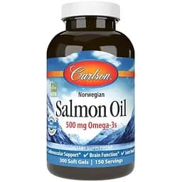 Жирные кислоты Carlson Labs Salmon Oil 300 капсул