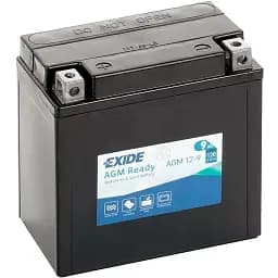 Акумулятор Exide Ready AGM12-9 (+/-) 6СТ-9Ah Аз 12В 120А (EN)