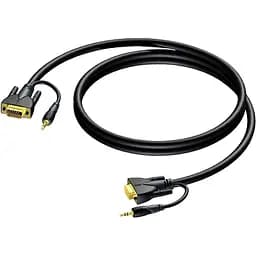 Кабель Procab VGA+audio-VGA+audio 5 м CLV115/5