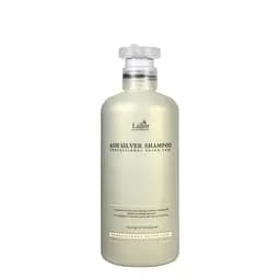 Шампунь проти жовтизни для освітленого волосся La'dor Ash Silver Shampoo безсульфатний 300 мл
