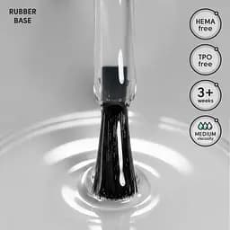 Каучукова база для гель-лаку Shelly Rubber Base 12 мл - мініатюра 2