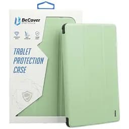 Чохол-книжка BeCover Tri Fold Soft TPU з кріпленням Apple Pencil для Apple iPad Air 11" M2/M3 2024/2025 Green (711402)