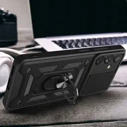 Панель BeCover Military для Samsung Galaxy A15 4G SM-A155/A15 5G SM-A156 Black (710749) - мініатюра 3