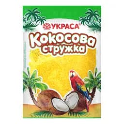 Стружка Украса кокосова кольорова в асортименті 25 г (266050) - мініатюра 2