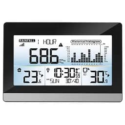 Метеостанція Technoline WS9016 Black (WS9016), Чорний - мініатюра 2
