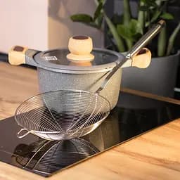 Шумівка-сито із нержавіючої сталі 20 см Zhongjing HP-19-16-20CM - мініатюра 15