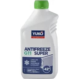 Антифриз Yuko Super G11 -42°С зелений 1 л