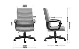 Крісло офісне Mark Adler Boss 2.5 Grey - мініатюра 2
