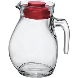 Кувшин Bormioli Rocco Sangria стеклянный с красной крышкой 1.5 л (335940MR2121990)