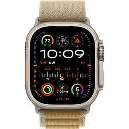 Смарт-годинник Apple Watch Ultra 2 49mm Natural Titanium Case with Tan Alpine Loop Medium (MX4F3) [114947] - мініатюра 2
