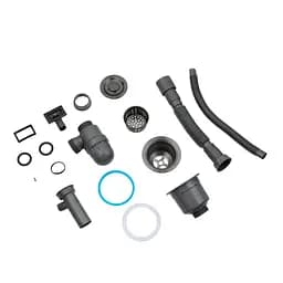 Кухонна мийка Kroner KRP Schwarze - 6350HM PVD (3.0/1.0 мм) CV031453, Чорний - мініатюра 10