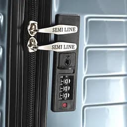 Валіза маленька під ручну поклажу Semi Line 20 дюймів (S) дюймів (S) Polycarbonate/ABS-Plastic Blue (T5764-1) - мініатюра 7