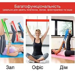 Стрічка-еспандер для фітнесу та реабілітації PowerPlay 11 кг fit0011648 - мініатюра 8