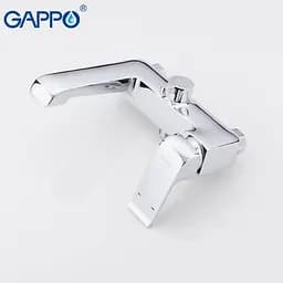 Змішувач для ванни Gappo G3250-8, хром, Хром - мініатюра 4