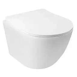 Унитаз подвесной Mixxus Ellipse-0306-R 520x360x365 мм, Rimless MI6708, Белый