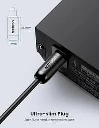 Кабель аудіо Ugreen Toslink оптичний 4 мм 1 м Black (AV122) - мініатюра 7