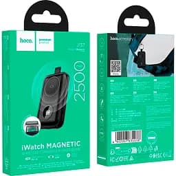 Портативна батарея Powerbank Hoco J137 with iWatch charger 2500mAh Black - мініатюра 5