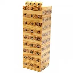 Настільна гра, що розвиває "NUMBER TOWER" укр. NT-01U - мініатюра 3