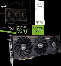 Видеокарта GeForce RTX 5070 Ti 16GB Asus ProArt OC (PROART-RTX5070TI-O16G)