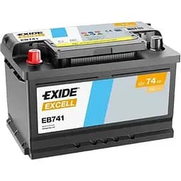 Автомобільний акумулятор Exide Excell 6СТ-74Ah Аз 680A EN EB741 (2000962934922)