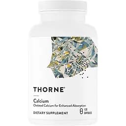 Витамины и минералы Thorne Dicalcium Malate, 120 капсул