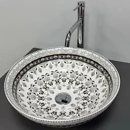 Умивальник VBI Arcile grey накладний VBI-016103, Сірий