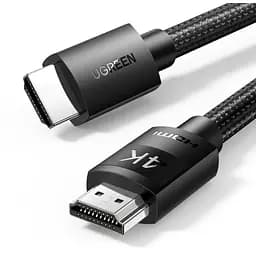 Кабель HDMI M - M, 5.0 м, V2.0 Cafule 4K@60Hz, в поліуретановій оплітці HD119 UGREEN