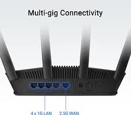 Бездротовий маршрутизатор Asus RT-BE55 (90IG0A80-MO3C00) - мініатюра 4