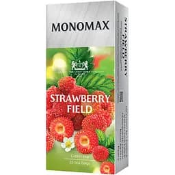 Чай зеленый Monomax Strawberry Field в пакетиках 50 г (25 шт. х 1.5 г)