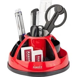 Набір канцелярський приладів Axent Duoton настільний червоний (2104-04-A)