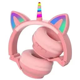 Детские беспроводные наушники Opt-Top Единорог Cat STN-27 LED Bluetooth (1756375346)