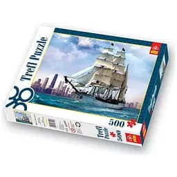 Пазл Trefl Вітрильник на тлі Чикаго 500 ел. (37120)