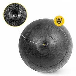 Слембол (медичний м'яч) для кросфіту 4FIZJO Slam Ball 7 кг Black (P-5907739315434) - мініатюра 14