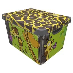Коробка Qutu Style Box Giraffe 20 л 41х30х24 см різнобарв'я (STYLE BOX с/к GIRAFFE 20л.)