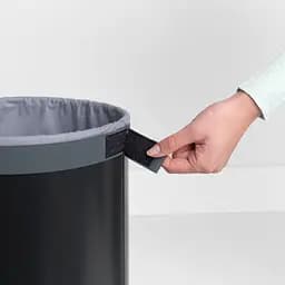 Бак для білизни Brabantia Laundry Bin чорний 35 л (120008) - мініатюра 3