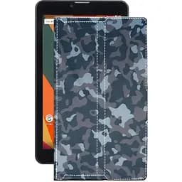 Чохол StatusCASE з екошкіри для планшету Bravis NB754 Хаки-синій