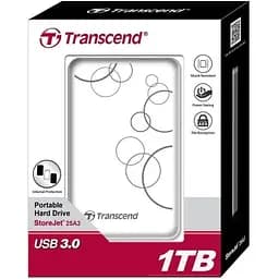 Жесткий диск внешний Transcend USB 3.0 1TB TS1TSJ25A3W