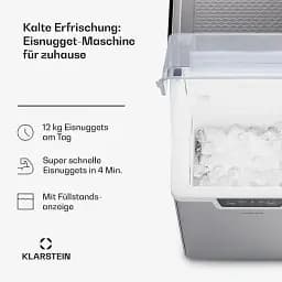 Льодогенератор Klarstein Wallberg NuggetIce Maker (10045386) Б/в - мініатюра 4