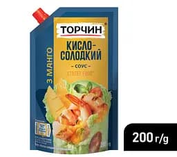 Соус Торчин Street Food Кисло-солодкий з манго 200 г (914663) - мініатюра 3