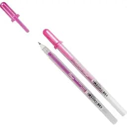 Ручка гелевая Sakura Glaze 3D-Roller Розовый