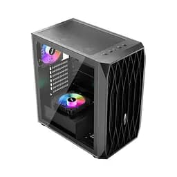 Корпус 1stPlayer AY7-BK-4F1 Black (AY7-BK-4F1) Без БП - мініатюра 6