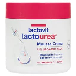 Крем-мус для тіла та обличчя Lactovit Lactourea 400 мл