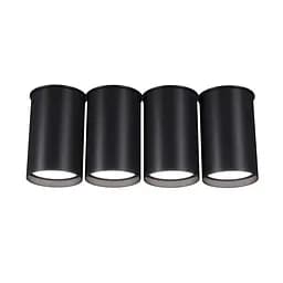 Точковий спот BP на 4 лампи PikArt арт. 5878 Чорний