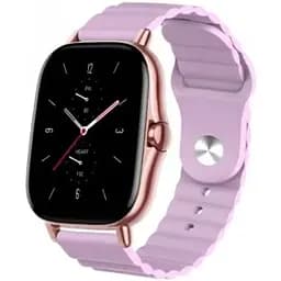 Ремінець BeWatch для Amazfit BIP/Bip Lite/Bip U/Pro/Mini/GTS/GTS 2 (E)/GTR 42мм силіконовий 20 мм Wave Лавандовий (1010703)