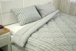 Ковдра силіконова Руно Grey Braid 140х205 см Р321.52_Grey Braid - мініатюра 6