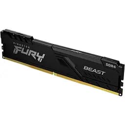 Модуль пам'яті Kingston Fury DDR4 16GB 3200Mhz Beast Black (KF432C16BB1/16WP)